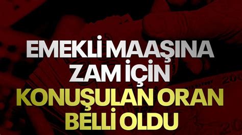 Emekli maaşına zam için konuşulan oran belli oldu Kocaeli Barış Gazetesi