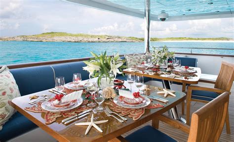 Christensen Charter Yacht Lady Joy Al Fresco Dining Yacht Charter