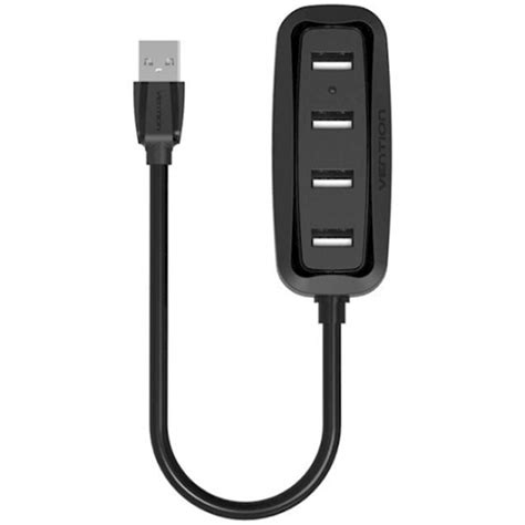 ᐉ USB ჰაბი VENTION VAS J43 B015 USB2 0 4 PORTS HUB HABI