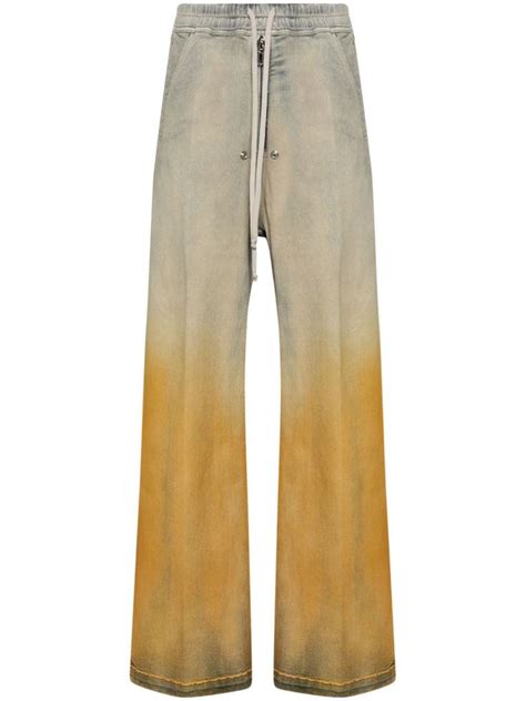 Rick Owens DRKSHDW Geth Belas Wide Leg Jeans Farfetch In 2024 Wide