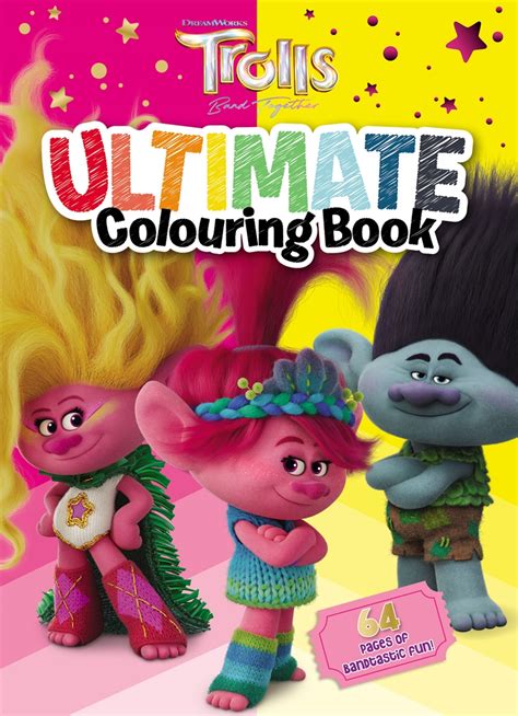 Buy Trolls Band Together Ultimate Colouring Book Dreamworks Online