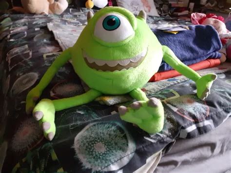 Disneys Monsters Inc University Mike Wazowski Rare Medium Plush Soft Toy £1200 Picclick Uk