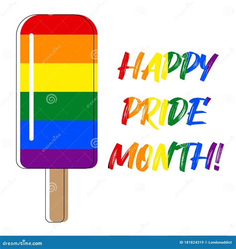 Lgbt Gay Pride Month June Lgbtq Square Post Template With Rainbow Flag