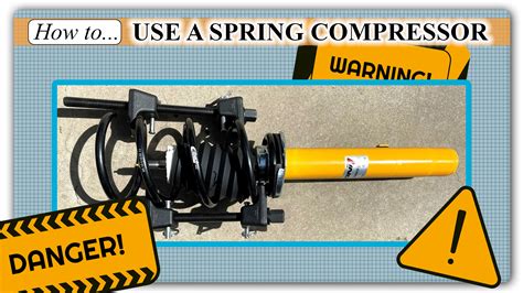 How To Use a Spring Compressor | The Drive