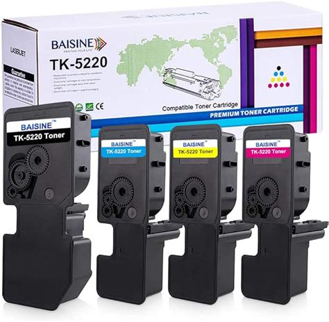 Baisine Pack Ecosys M Cdw Toner Kompatibel Kyocera Tk Tk