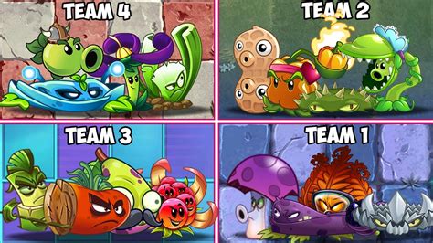 Pvz Battlez Every Plant Teams With Plants Vs Zombie Teams What