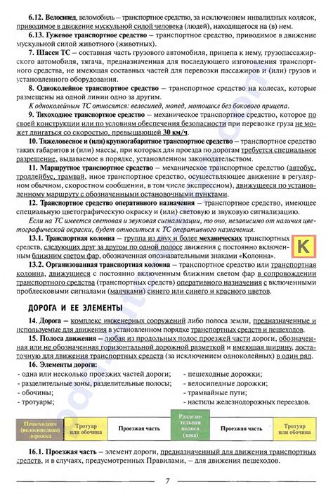 План-конспект ПДД