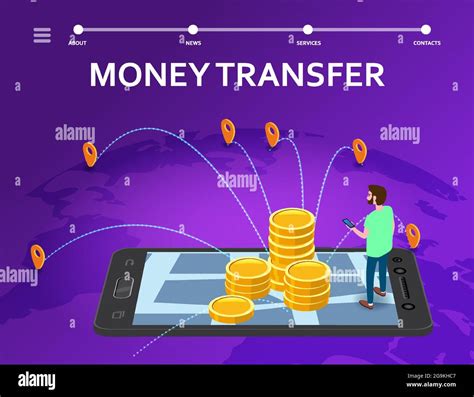 Bank App Ads Stock Vector Images Alamy