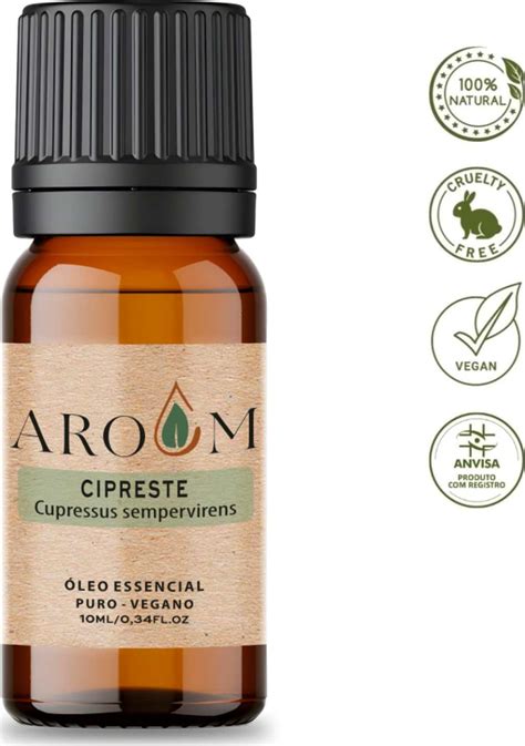 Leo Essencial Cipreste Puro Ml Aroom Aromaterapia