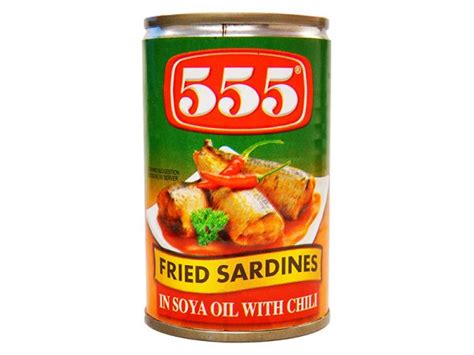 555 Fried Sardines Hot and Spicy – AFOD LTD