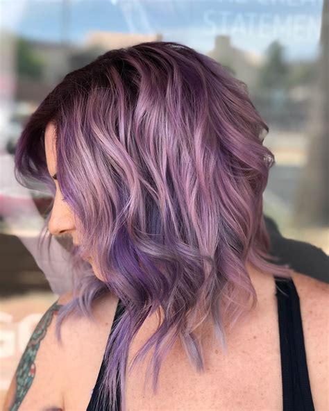 17 Hottest Silver Purple Hair Colors of 2019