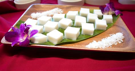 Most Hawaiian Luaus Will Serve Haupia A Sweet Coconut Dessert Want To