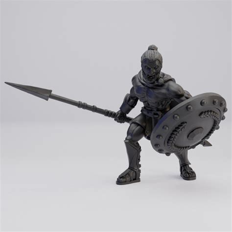 Hot Goblin スパルタン槍戦士 ミニチュア ホットゴブリン TRPGコマ