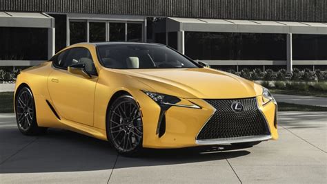 Lexus Puts That Vivid Yellow Lc500 Concept Into Limited Production