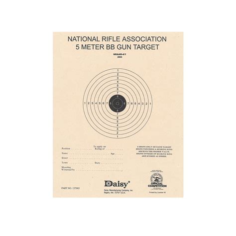 Daisy Model 599 Competition Air Rifle Match For Competitors