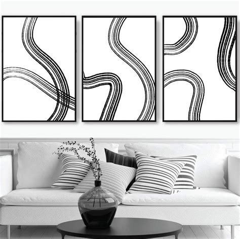 Prints Aesthetic Wall Art Minimalist Digital Printable Set Of