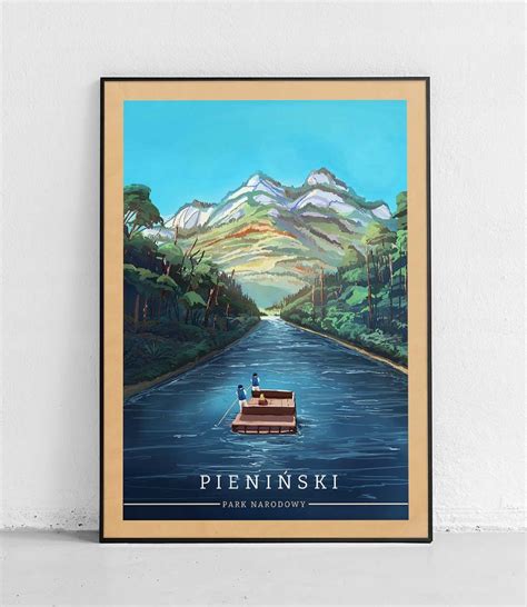 Pieniński Park Narodowy plakat vintage PP PL 20511 Cena Opinie