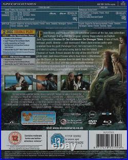 Pirates Of The Caribbean On Stranger Tides Blu Ray Uk Steelbook New