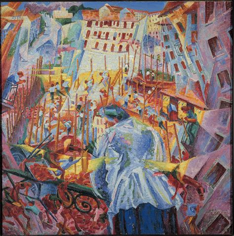 Simultane Visionen Von Umberto Boccioni Kunstdruck Kaufen