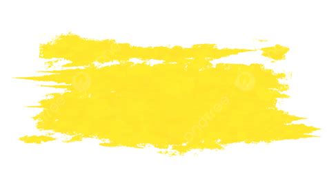 Yellow Ink And Brush Strokes Yellow Brush Strokes Yellow Ink Brush