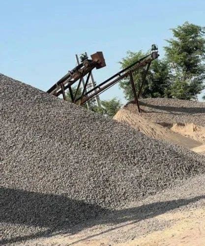 Gray Mm Crushed Stone Aggregate M Grade Packaging Size Ton At