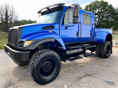 2005 International Cxt 7300 Crew Cab Truck Dt466 76l Automatic Used