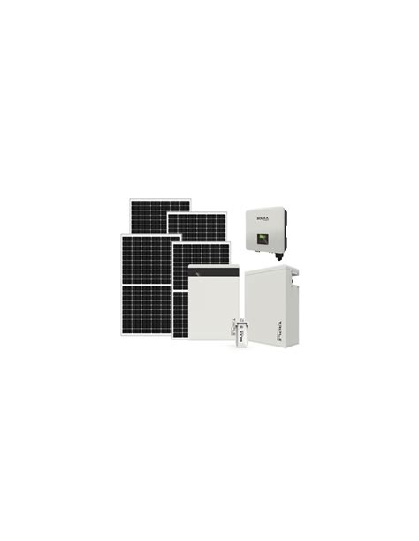 Kit Fotovoltaico Trifase W Pro Inverter Solax Kw Accumulo Litio