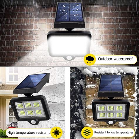 Led Solar Wandlamp Buiten Motion Sensor Waterdicht Grandado