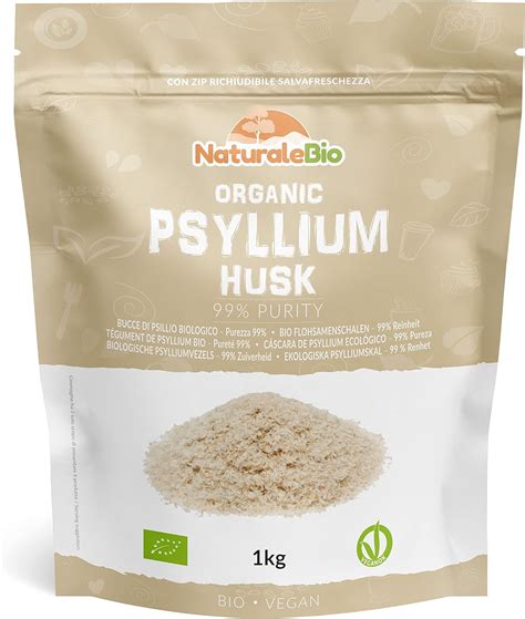 Organic Psyllium Husk 99 Purity 1 Kg Pure And Natural Psyllium Seed Husks Produced In India