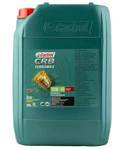 Castrol Crb Turbomax W E E Liter Olajonline Hu