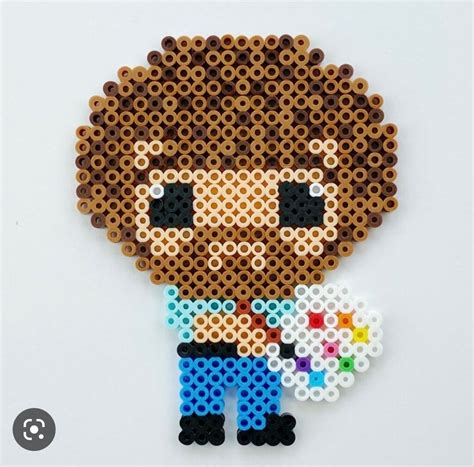 Bob Ross Perler Beads Etsy