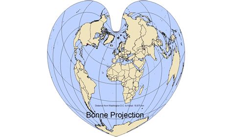 My Backyard: Equal Area Map Projections