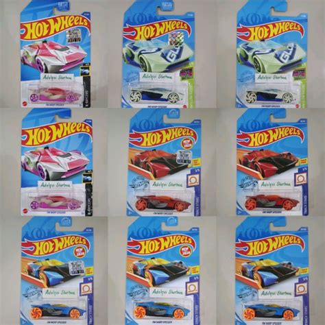Hotwheels Hot Wheels Hw Wrap Warp Speeder Best For Track Stars Factory Sealed Hw Glow Racers