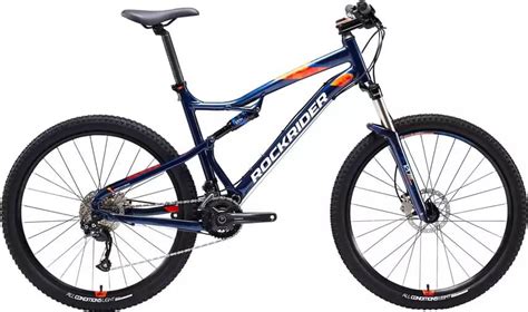 Rockrider Full Suspension Mountain Bike St S Specs