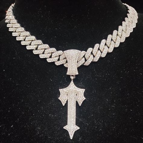 Trapstar Chain And Pendant Etsy