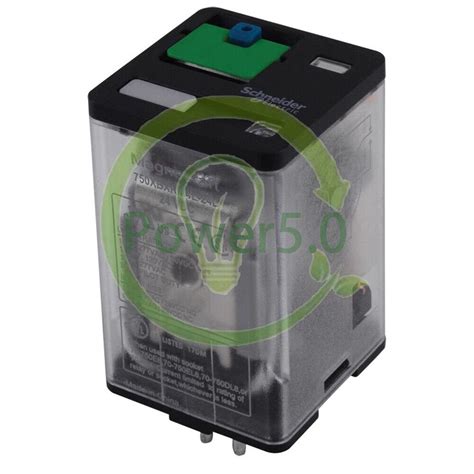 SCHNEIDER ELECTRIC 750XBXRM4L 24D Plug In Relay 8 Pins Octal 24VDC 1PCS