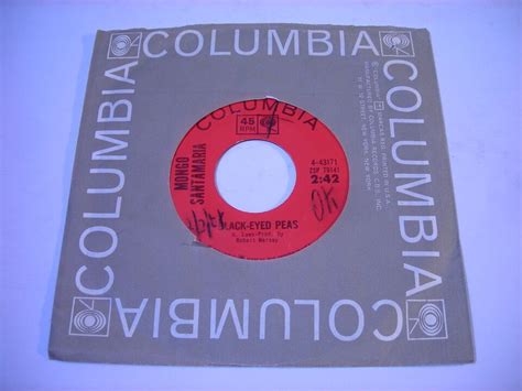 W SLEEVE Mongo Santamaria El Pussy Cat Black Eyed Peas Rpm