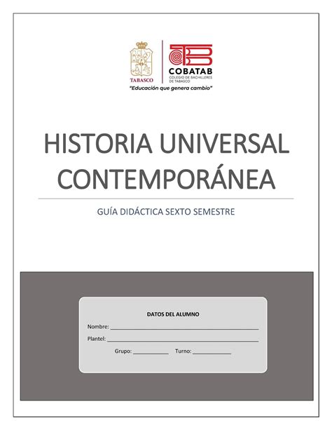 Historia Universal Contemporánea HISTORIA UNIVERSAL CONTEMPORÁNEA