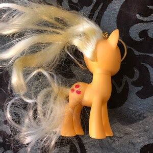 Applejack Mlp Toy Keychain Etsy