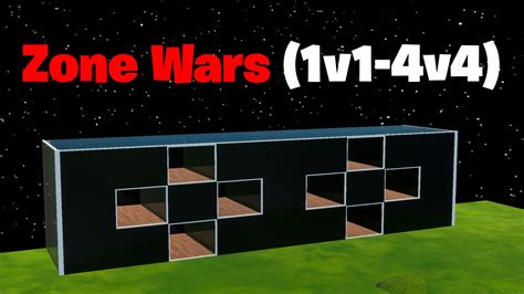 Zone Wars (1v1-4v4) 4332-4453-4344 by savvy6k - Fortnite Creative Map ...