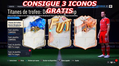 CONSIGUE 3 ICONOS Y MUCHOS SOBRES TOTALMENTE GRATIS EN FIFA 23 DENNIS