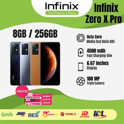 Jual Infinix Zero X Pro Smartphone Ram 8GB Rom 256GB Garansi