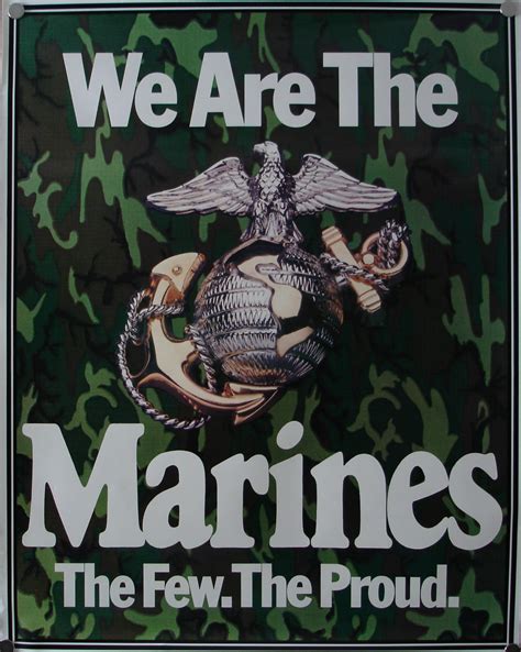 The Few The Proud The Marines Poster