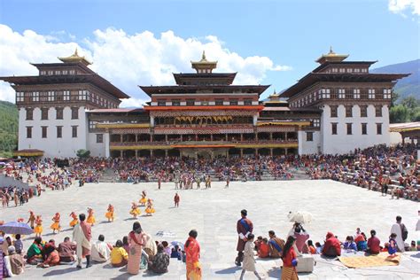 Thimphu Festival - Golden Fish Tours & Treks