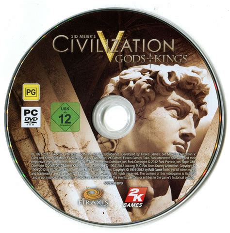 Sid Meier S Civilization V Gods And Kings 2012 Box Cover Art MobyGames