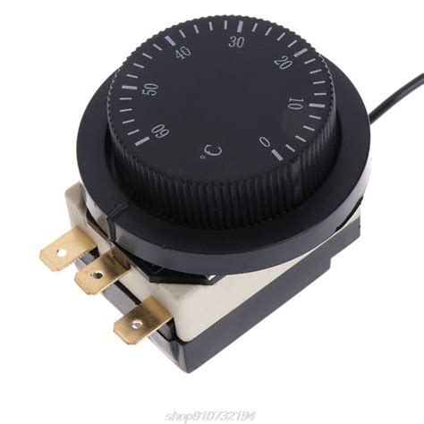 250V 380V 16A 0 60 Temperature Control Switch Capillary Thermostat