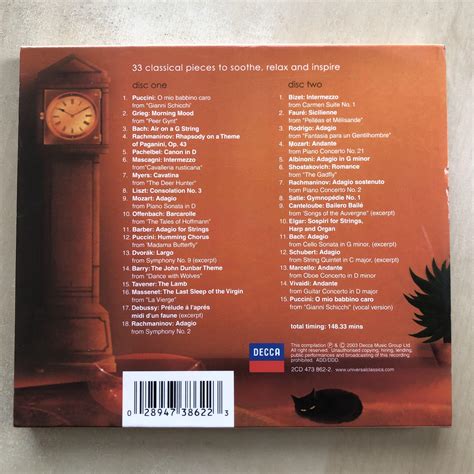 Cd The Very Best Of Relaxing Classics Cd