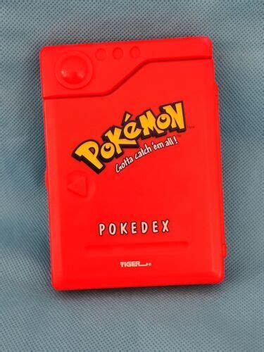 Vintage Pokemon Pokedex Vintage 1998 Tiger Electronics Handheld Toy ...