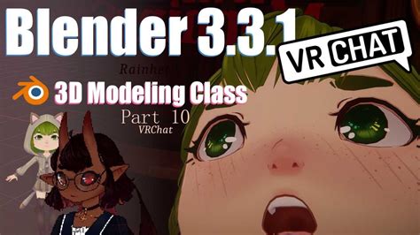 Blender Part 10 How To Upload Your Model To VRChat VTuber Vrchat