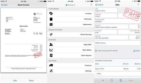 Best Invoice Maker Apps For Iphone And Ipad With Free Invoice Template Techjeny